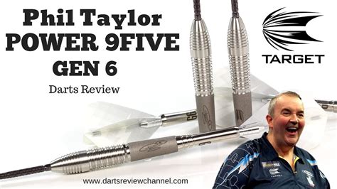 phil taylor gen 6|Target Phil Taylor Power 9 Five Gen 6 22g Darts Review.
